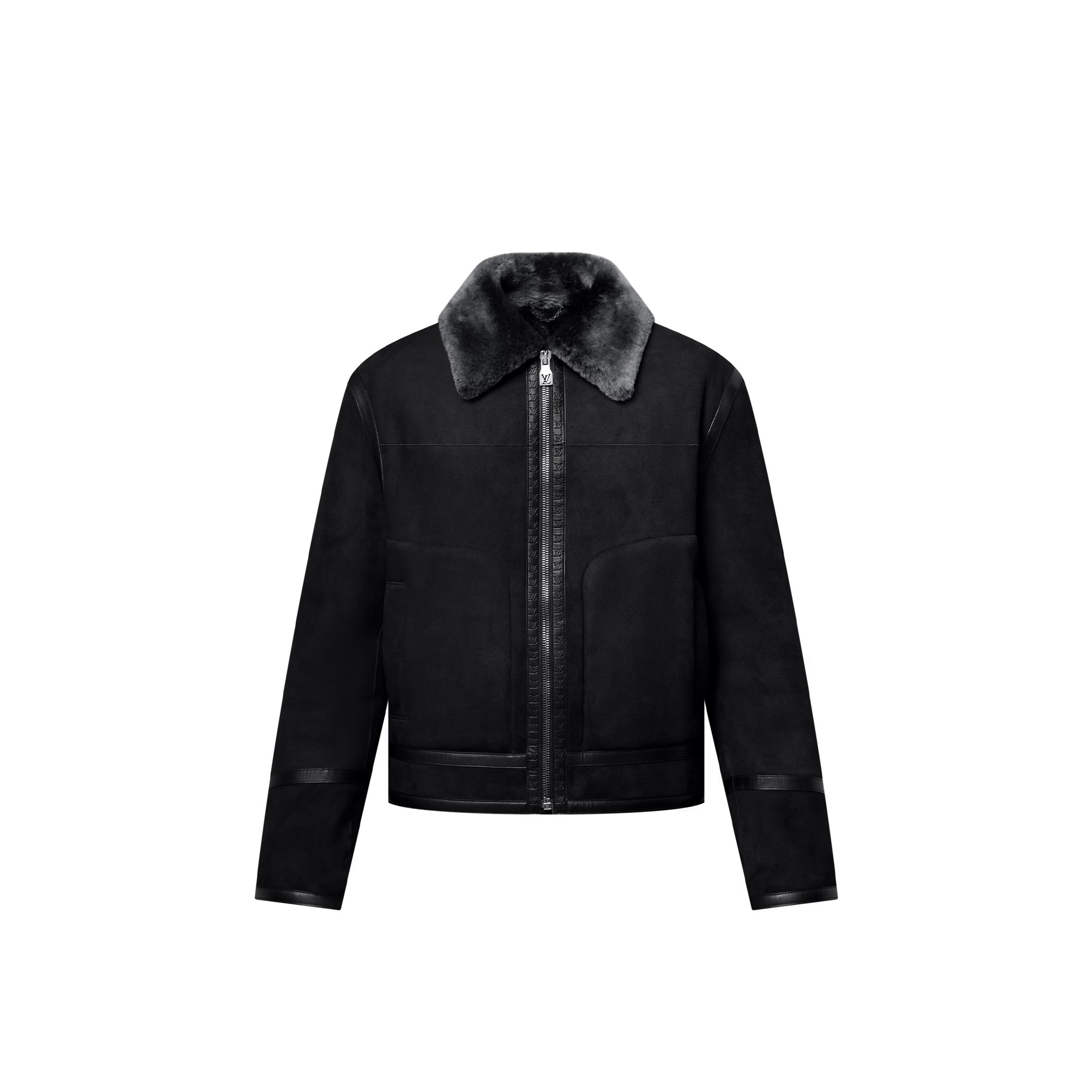 LOUIS VUITTON SHEARLING BLOUSON 1AII16